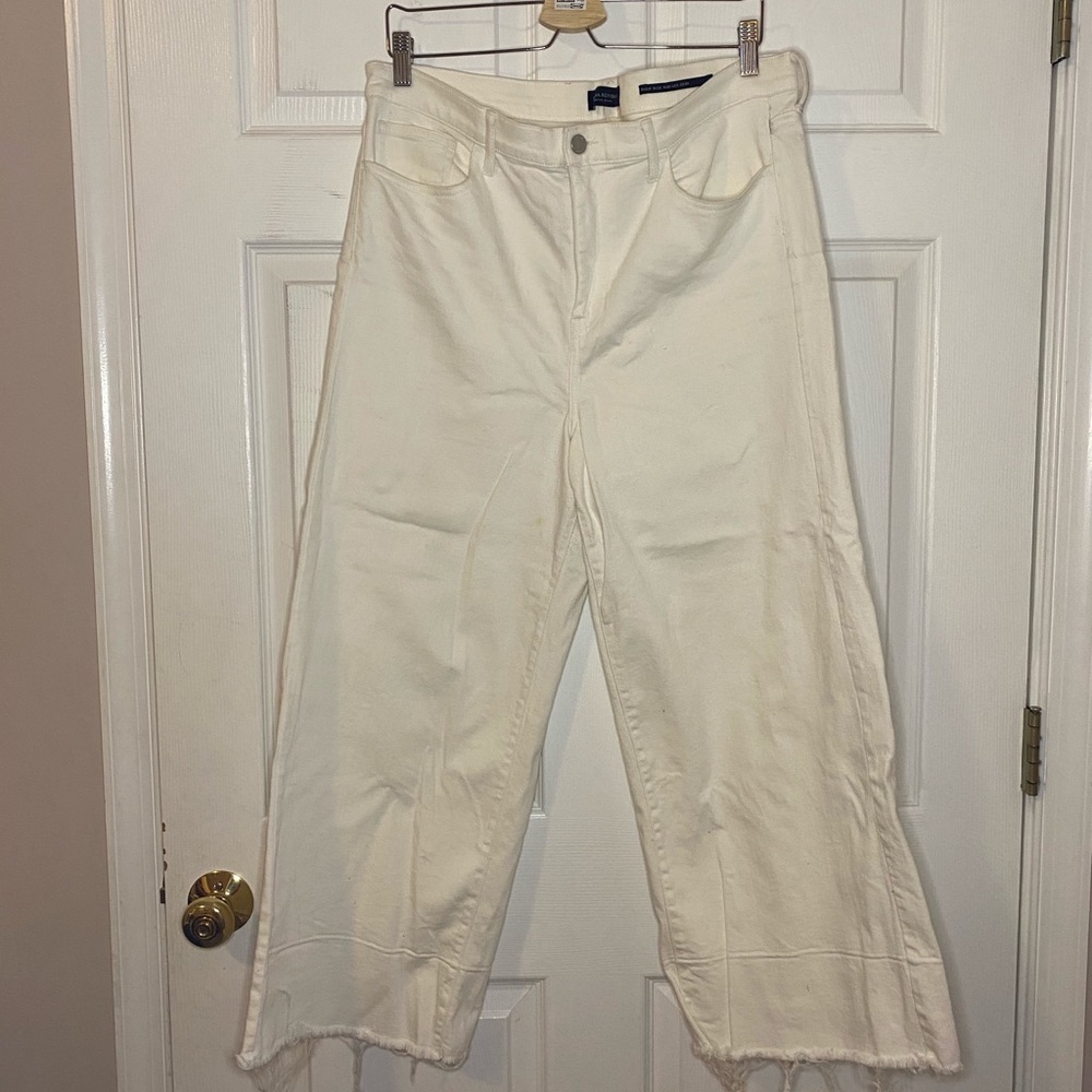 Banana Republic High-Rise Wide Leg Crop Jeans